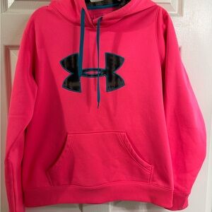 Under Armour Hot Pink Hoodie - Please read FULL description